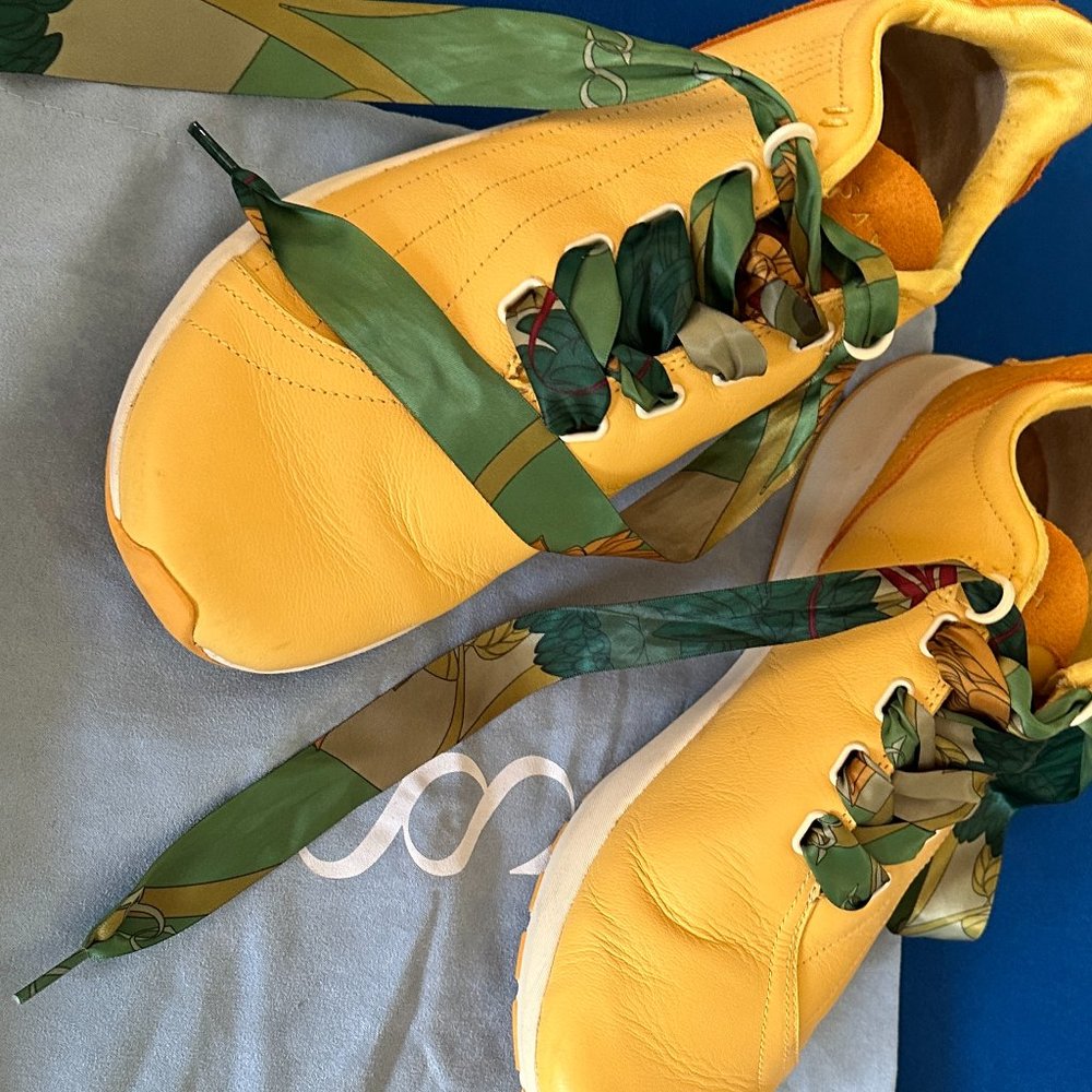 By Saysh - Allyson Felix - amazing yellow sneakers, size 12.5! LIKE NEW!